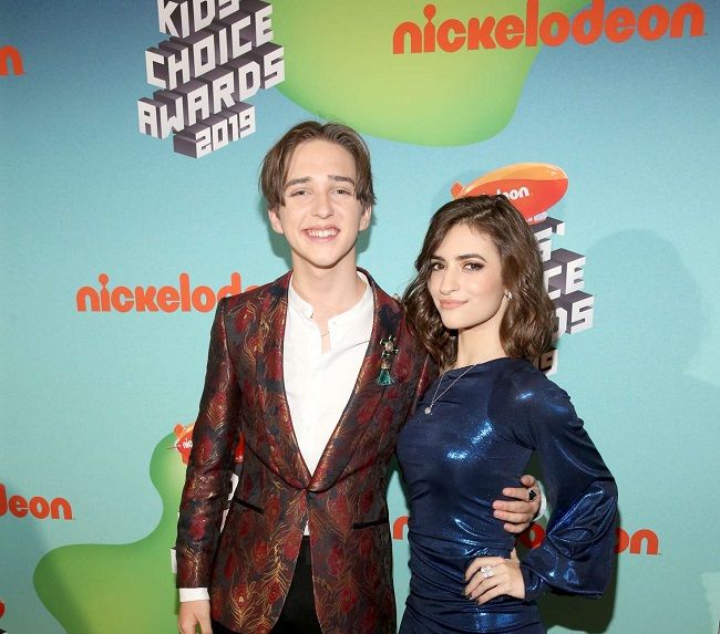 Caption: Soni Nicole with Michael Campion at Kids choice award-Nickelodeon ...