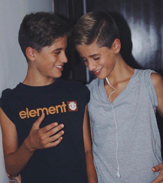 Emilio and his brother