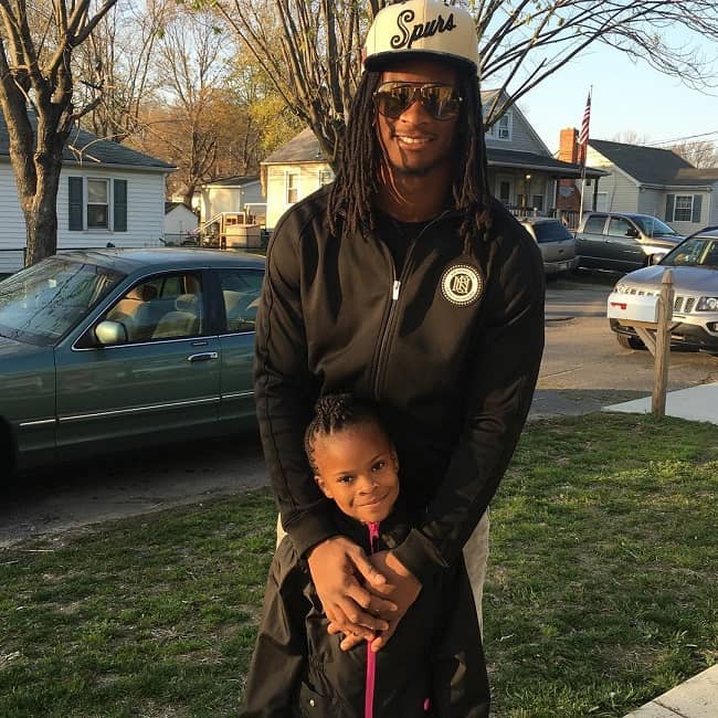 gurley with niece