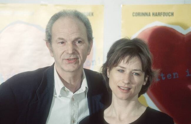 Corinna Harfouch with her husband Michael Gwisdek.jpg