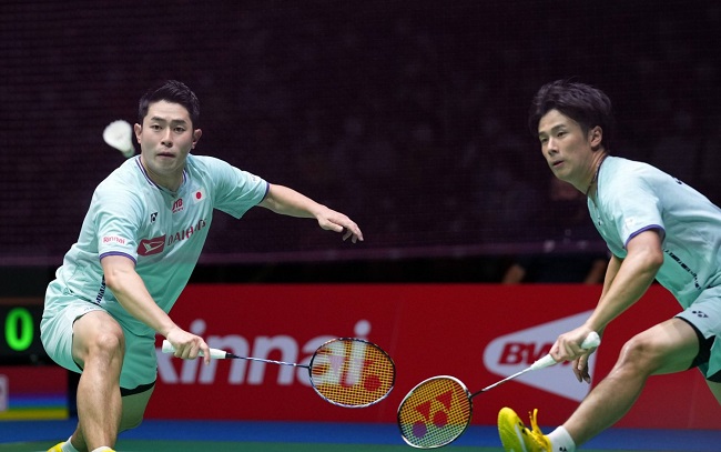 Takuro Hoki during his match (Source JAPAN Forward)