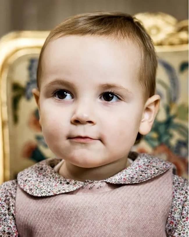 Princess Ingrid Alexandra in her childhood days (Source Instagram)
