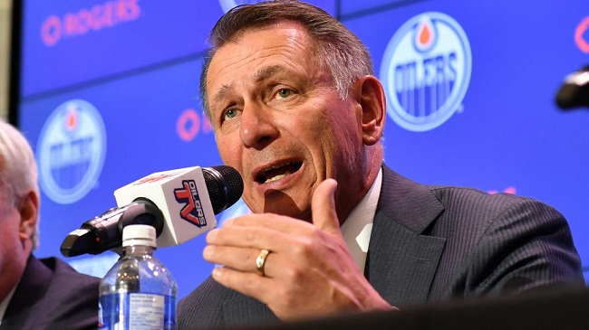 Ken Holland sharing his experience (Source NHL.com)