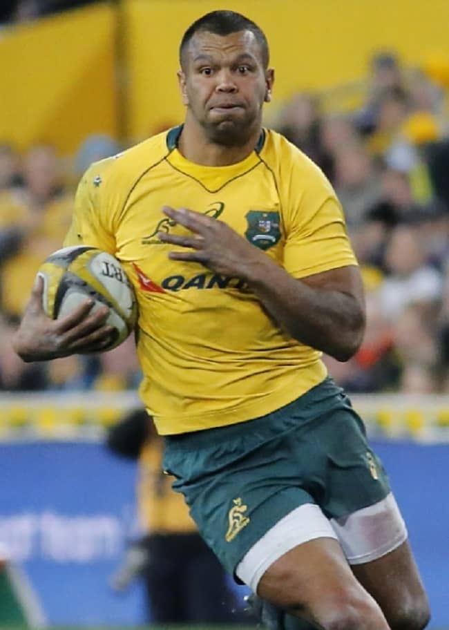 Kurtley Beale during his match (Source Wikipedia)
