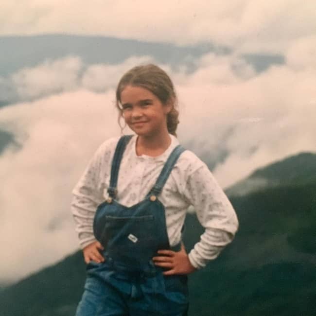 Jennifer Stumm during her childhood days (Source Instagram)