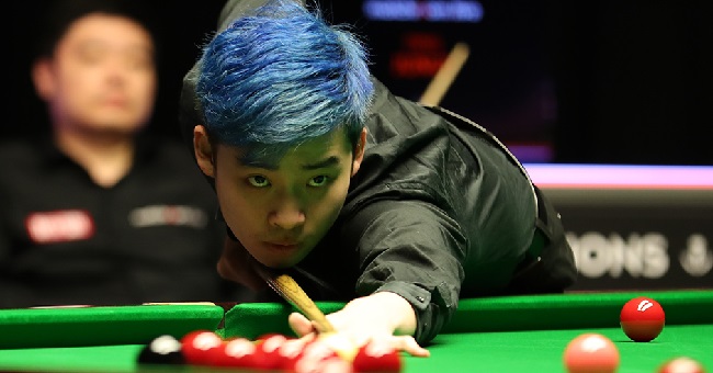 Si Jiahui during her game (Source World Snooker)