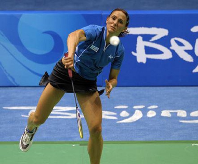 Agnese Allegrini during her match (Source Twotter)