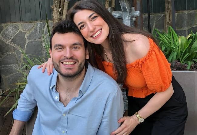 Yigit Arslan with his girlfriend (Source Instagram)