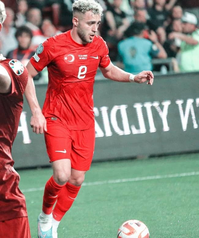 Baris Alper Yilmaz during his match (Source Instagram)