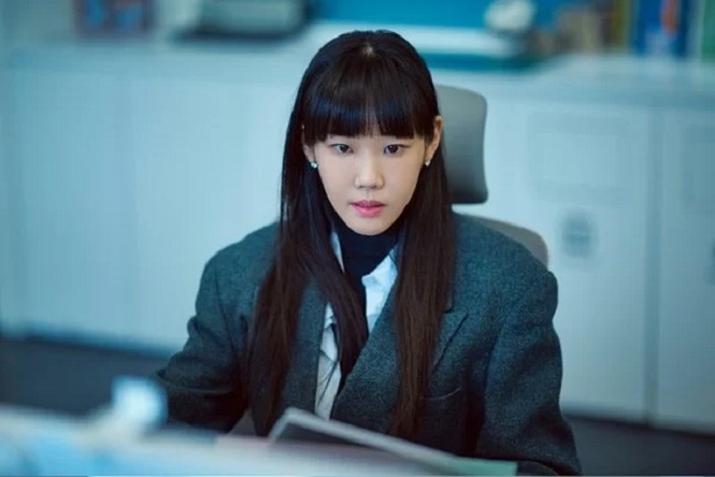 Oh Ha Nee during her shoot (Source HanCinema)