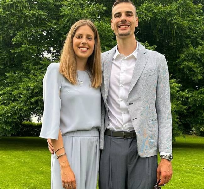 Simone Giannelli with his girlfriend (Source Instagram)