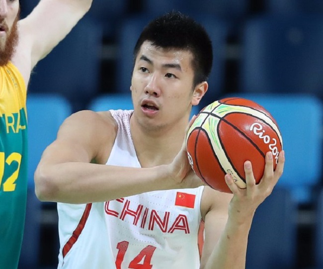 Zou Yuchen during his match (Source Draftexpress)
