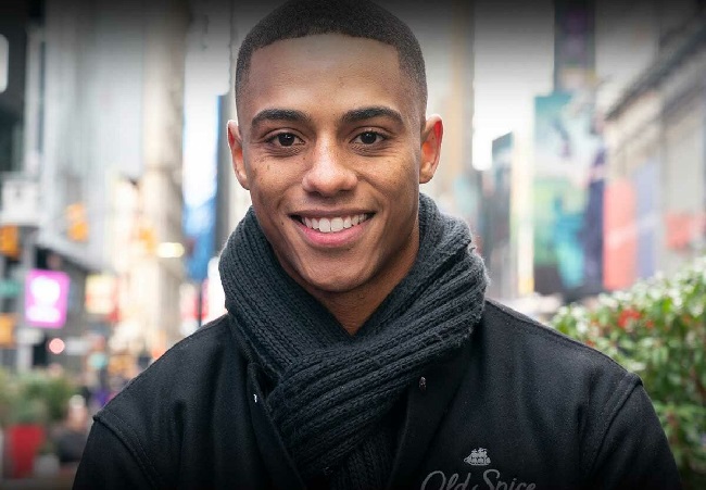 Keith Powers during his shoot (Source National Today)