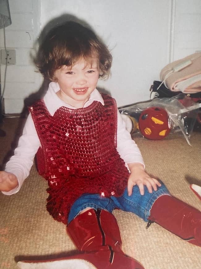 Niamh McCormack during her childhood days (Source Instagram)