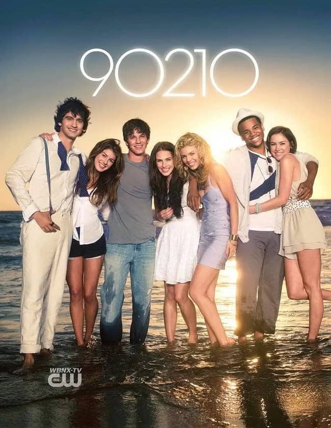 Caption: The poster of TV series, 90210 (Source: eBay)
