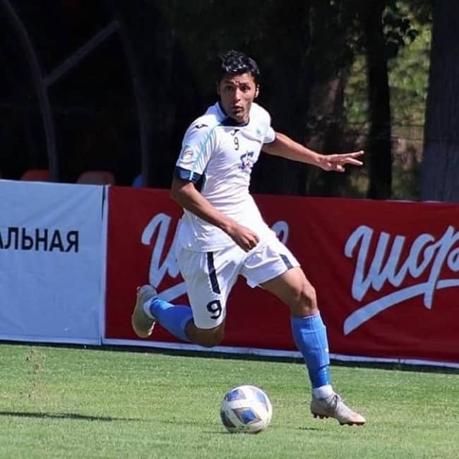 Amredin Sharifi during his match (Source Instagram)