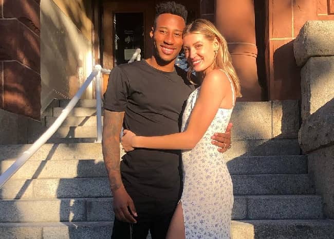 Mark Anthony Kaye with his girlfriend (Source Instagram)