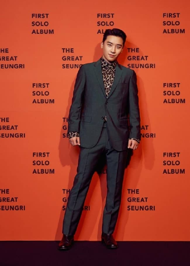 Caption: Seungri posing for a photo (Source: Yonhap News Agency)