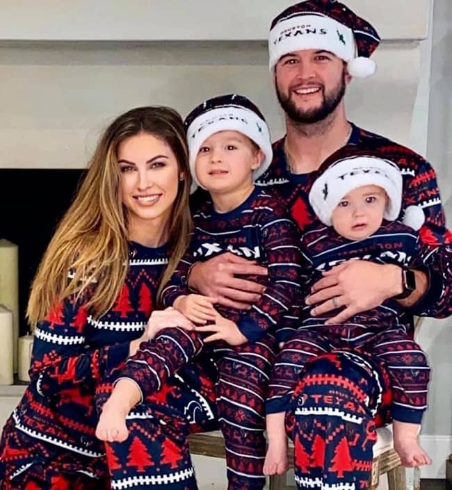  Cash Carter McCarron with his family