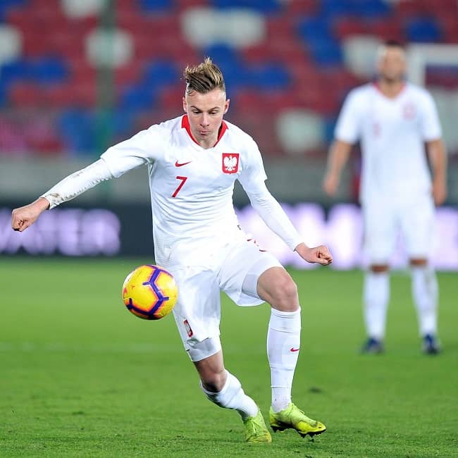 Szymon Zurkowski during his match (Source Instagram)